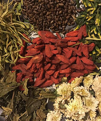"养肝明目花茶"