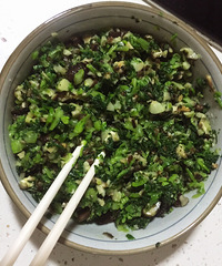 香菇青菜包子
