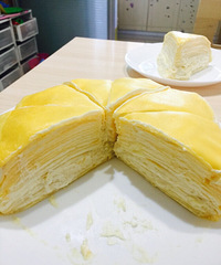 榴莲千层蛋糕