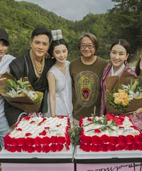 《赢天下》拍摄正酣 萧浩冉称“致敬所有演员”