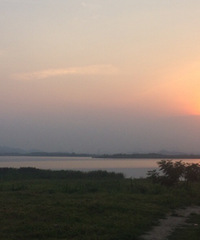 【夕阳】+南湖