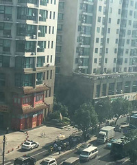 昨天下午,建国北路星汇大厦有人从9楼坠亡!