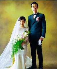 安心亚穿复古婚纱出镜 为新剧献出人生四个“第一次”