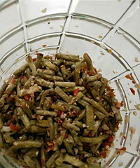 自己做的酸豆角