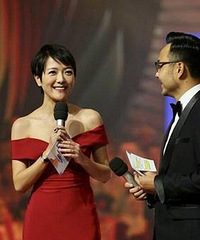 夫妻同台主持真是甜蜜 观众看你们就够了
