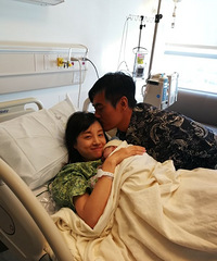 二胎又是个儿子 刚生完就跟没生过似的
