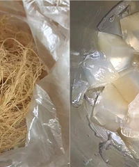 一种神奇的草 煮完后就成了这样子