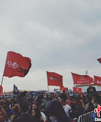 第五届达玉风马音乐节在青海海北金银滩举行