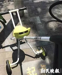 “共享溜娃车”惊现街头!押金99,但网上卖价却只有....