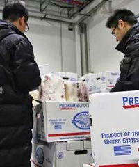"全国首批海运冰鲜美国牛肉入境 运输量大且"