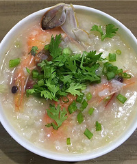 渤海的海鲜粥