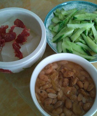 今天的晚餐菜