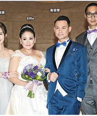 他在墨尔本大婚 刘嘉玲未到场却送巨型龙凤手镯