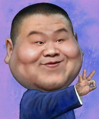 岳云鹏晒搞怪漫画自黑脸大 宣称一定要打瘦脸针