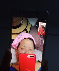 生活中酷爱臭美自拍的我