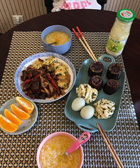 两女汗子的周末brunch