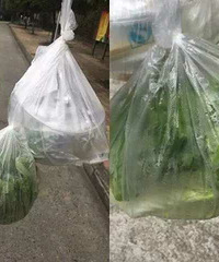 "大学生点外卖留言\"多加生菜\" 老板给了一"