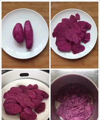 "紫薯饼"