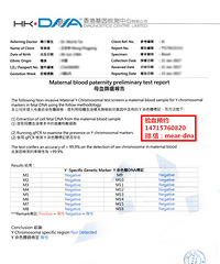 求发动!求顺产!香港验Y测性别是小公主一枚!