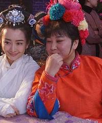 女星嗑瓜子 赵丽颖霸气孙俪真实范冰冰最仙气