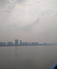打卡+美景(继续江边散步)