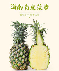 "海南青皮菠萝"