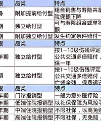 保险种类