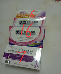 "备孕两个月就成功使用了排卵试纸"