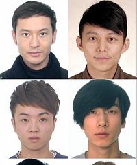 "证件照大曝光 抛开镁光灯与PS 谁是真女神/男神(图)"