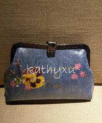 继续开发新品~压花艺术手袋