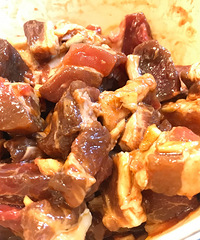 寒冷天里菜不冷的秘密法宝--牛肉粉丝砂锅之酒精炉版本