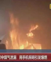 "女子用手机照明去找臭鸡蛋,结果就突然炸了"