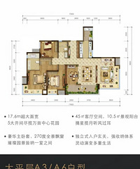 中央公园 大平层 洋房 预计套内1.5万