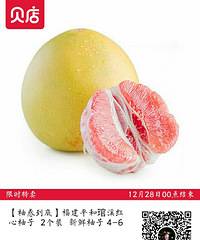 "福建和琯溪红心柚子"