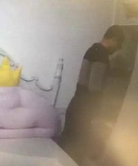 "杭州姑娘打开卧室衣柜,1米8壮汉大喊:不要碰我!接下来一幕哭"