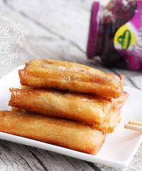 三丝春卷,好吃关键看配料