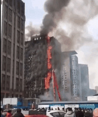 突发!郑州一写字楼着火了,又是高层!