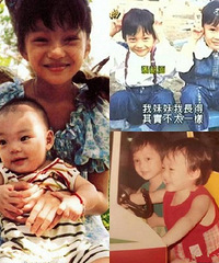 张韶涵的弟弟妹妹简直是克隆人,长得都太像了!
