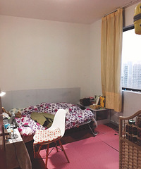 "找合租室友,浦沿物美边,地铁四号线江南文苑三室一厅次卧"