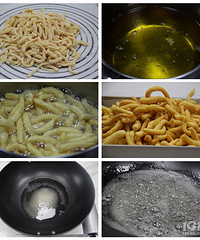 10块钱教您做出的一大盘沙琪玛,零食不用愁
