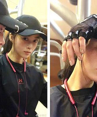 "蒋欣晒健身照投身运动 网友欣慰:终于开始减肥了"