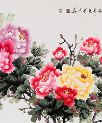 "家里挂什么装饰画风水好,2018最旺财运的花鸟画"