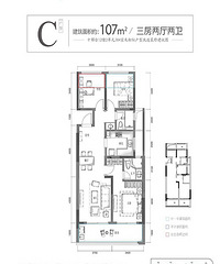 "杭州不限购临安住宅精装地铁口107方均价1.9W左右"