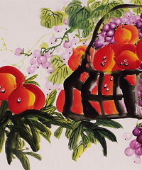 "家里餐厅挂什么画,享受美食享受美画"