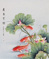 "入户玄关处适合挂什么画,花鸟画家里的一道风景线"
