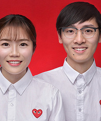 海马体PK天真蓝 结婚证件照到底哪家强?