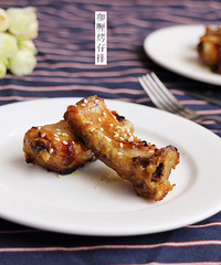 咖喱烤仔排,可以直接给娃当零嘴呦