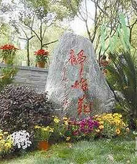 "清明前夕 杭州一陵园推出花坛生态葬浙江新"
