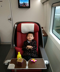 小长假和妈妈一起出差