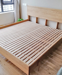 主卧家具进场,新家初现雏形